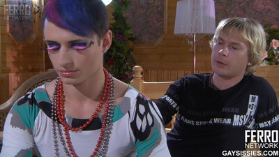 Блондин поимел русского эмо гея