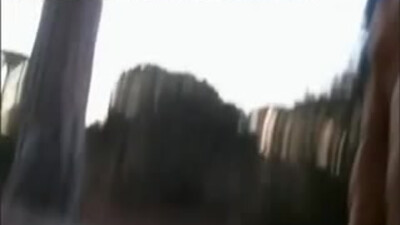 Горячий чувак ждет сперму в рот после жаркого секса на природе